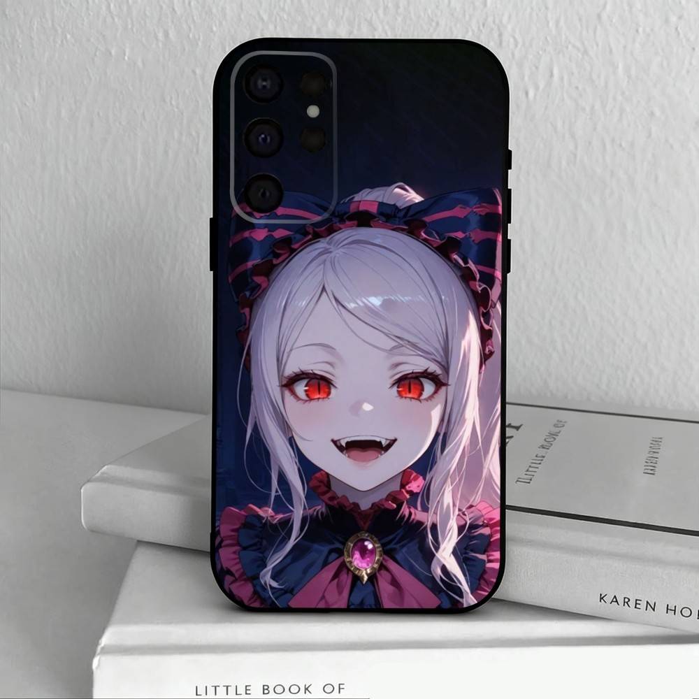 Anime O-Overlord-D  Phone Case For Samsung S25,S24,S21,S22,S23,S30,Ultra,S20,Plus,Others Soft Black Case