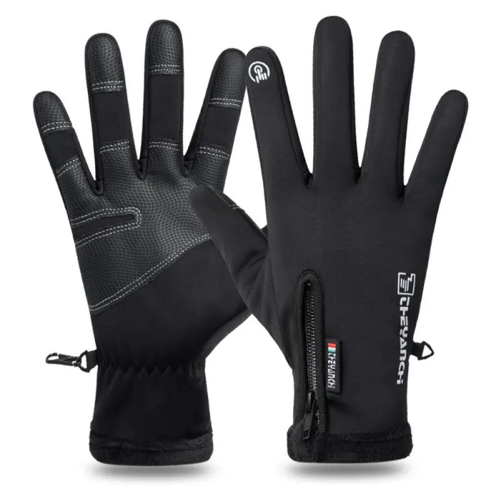 Winter Waterproof Men's Gloves Touchscreen Windproof Sports Fishing Driving Motorcycle Ski Non-slip Warm Cycling Women Gloves