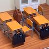 3/6 Stück 1/12 Puppenhaus Miniatur Klassenzimmer Rucksack Ornamente Freizeit Vintage Mini Schreibtisch Simulation Schultaschen Möbelmodell