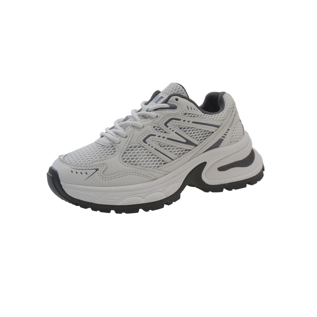 2024 New Hot Selling Color Matching Fashion Casual Vulcanized Shoes Mesh Lace Up Breathable Low Top Women's Sports Shoes