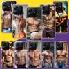 Sexy Muscle Man Gay Fitness Phone Case For Xiaomi Redmi Note 15 14 13 12S 12 Pro Plus 11S 11E 11 11T 10S 10 Art Soft Pattern Cov