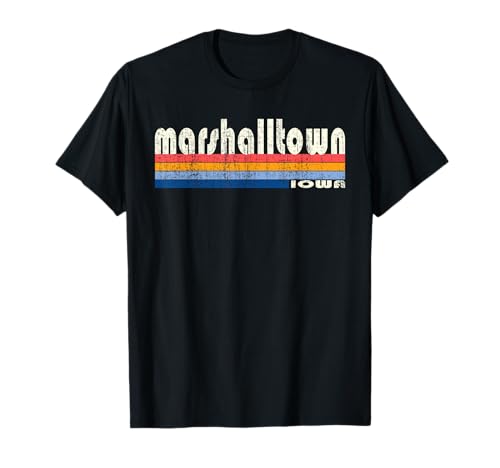 Vintage 70s/80s Style Marshalltown IA T-Shirt