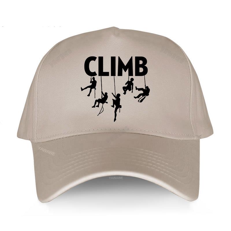 New Arrival Solid Baseball Caps Men Summer Breathable Golf Hat CLIMB Climbinger Teens Fashion Brand Cap Female Leisure Hats