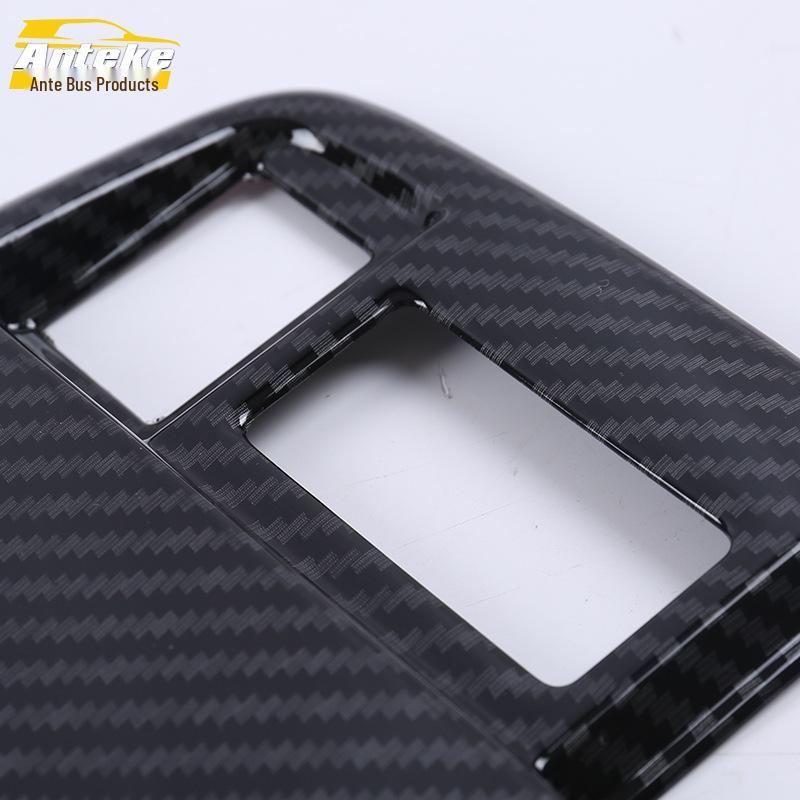 Fits 17 Grand Cherokee Models: Rear Air Outlet Decorative Frame & Third Row AC Anti-Kick Pad.