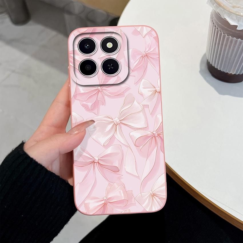 For Honor X6c X6d X5a X5c X6a X7a X8d X9d X8c X7 X8 X6 Phone Case Pretty Flowers Patterns Lightweight Soft Silicone Cover For Honor Protective Housing