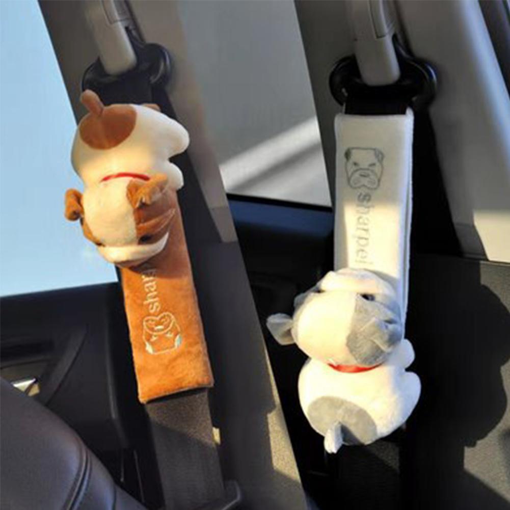 

Universal Cartoon Car Seat Belt Cover Auto Seat Belt Shoulder Pad Warm Flannel Interior Seat Cushion Protector Safety Protection