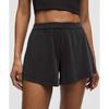 Lululemon Drapey Softstreme High Rise Short 3.5  Black