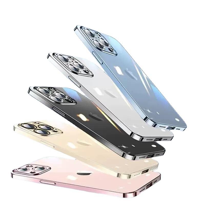 Applicable to iphone11promax ultra-thin transparent PC mobile phone case Apple 11 water-permeable lens all-inclusive anti-drop hard cover