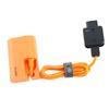 ZGCINE DT LPE6 D Tap To LP E6NH Dummy Battery with Braided Wire DC Coupler Accessory for Canon R R5 R6 R5 C R7 R6 Mark