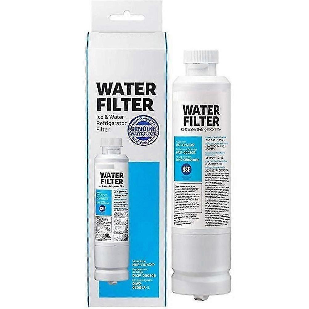 DA29-00020B Samsung Kühlschrank Wasserfilter Ersatz, Kompatibel mit DA29-00020A/B HAF-CIN/EXP RF28HFEDBSR DA97-08006A, OEM Qualität 1pc