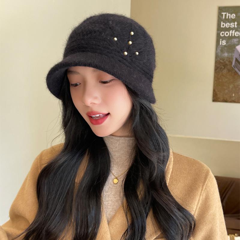 Fashion Windproof Warm Hat for Women In Winter, The Elderly Loose Outdoor Travel Knitted Hat