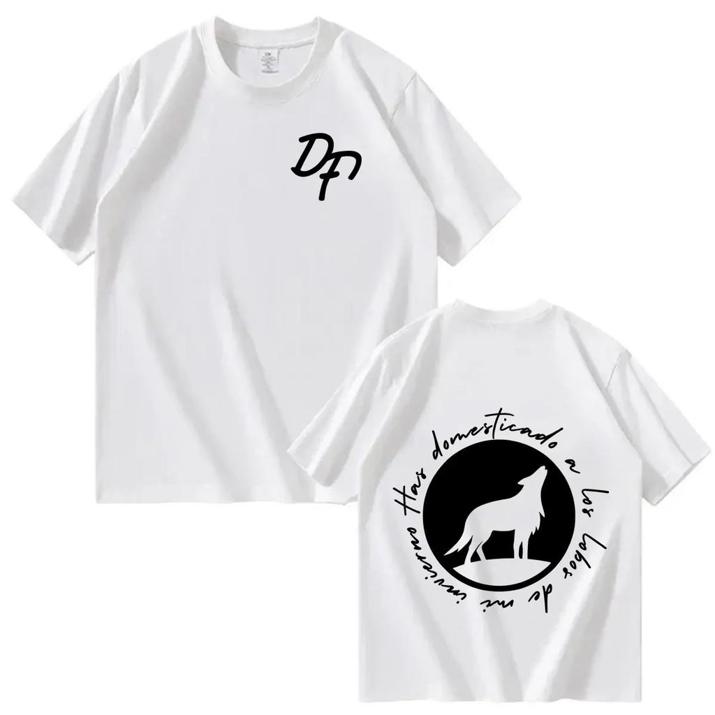 Vintage Washed Dani Fernández Pop Rock Printed Cotton T-shirt Men Women Tee Summer Casual Fashion Clothing Tops High Quality Streetwear