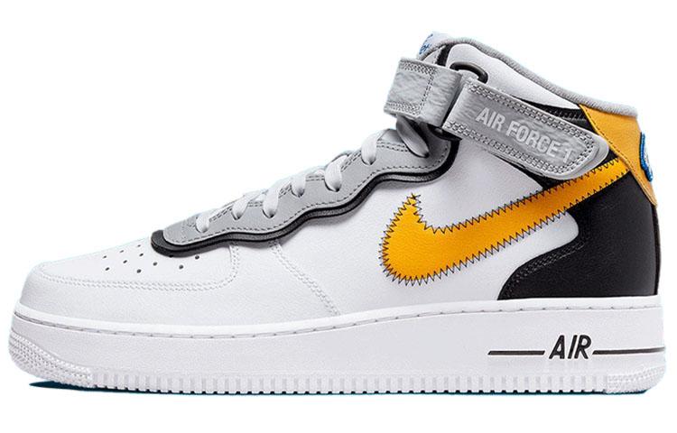 

Nike Air Force 1 Mid Athletic Club White Dark Sulfur DH7451-101 42.5