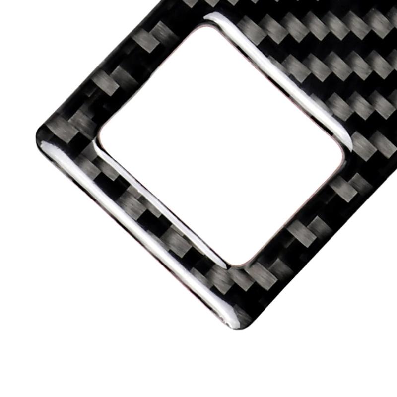 Stylish Easy To Apply Carbon Fiber Warning Light Decoration Stickers Suitable for Golf 7 Interior Enhancement Protection