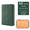 Custom Business Notebook with Zipper Bag - Multifunctional A6/B5 Notepad & Manager Folder