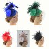 Tüy Saç Tokası Alice Saç Bandı Klips Bayan Düğün Royal Ascot Yarışları