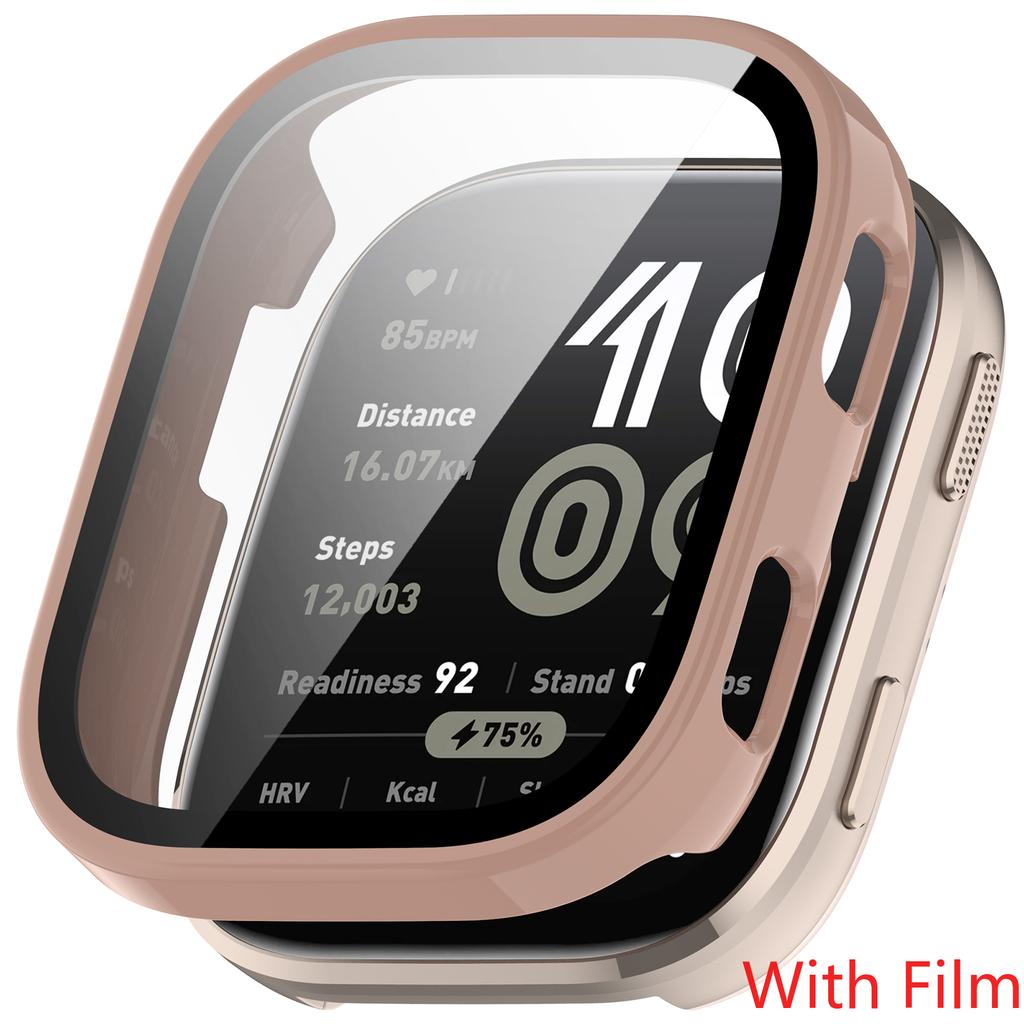 Pouzdro na PC + Sklo pro Amazfit Bip 6 Ochranná fólie proti poškrábání Nárazník Tvrzené sklo Kryt chrániče obrazovky pro Amazfit Bip6 Příslušenství