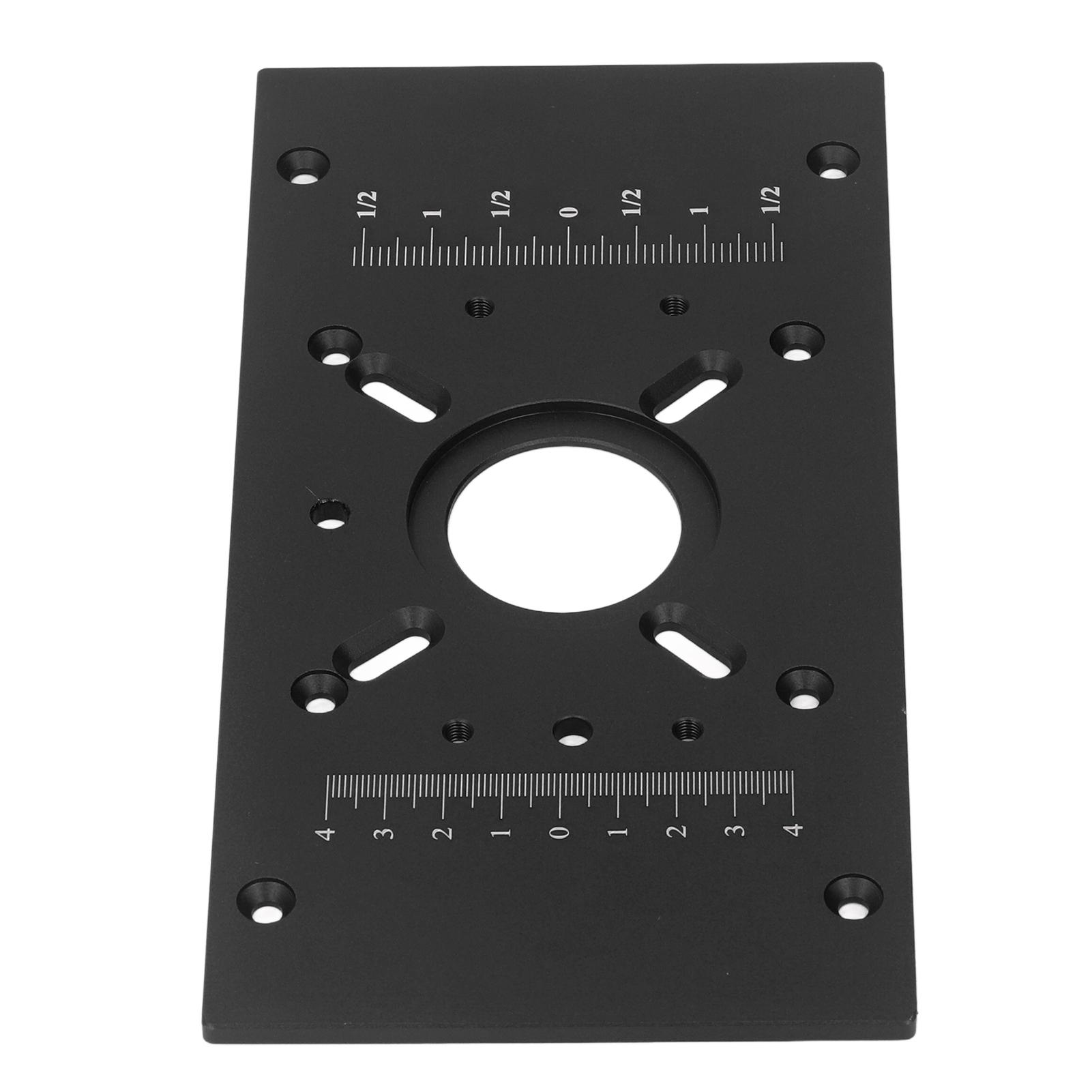 

Router Table Insert Plate Aluminum Alloy Lift System Base Board Accessory for Woodworking