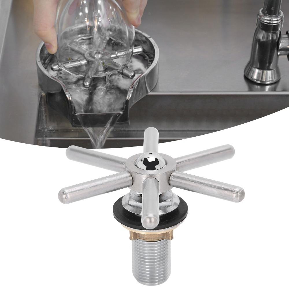 Stainless Steel Glass Rinser Head Rinser Parts Bar Glass Rinser Automatic Automatic Cup Washer Pub