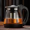 2000ml Heat-Resistant Glass Teapot & Water Pitcher with Infuser