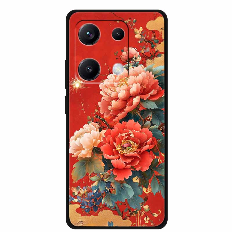 For Redmi Note 14S Case Note14S Marble Back Soft Cover Bumper TPU Phone Case For Xiaomi Redmi Note 14 S Silicone Shells Funda