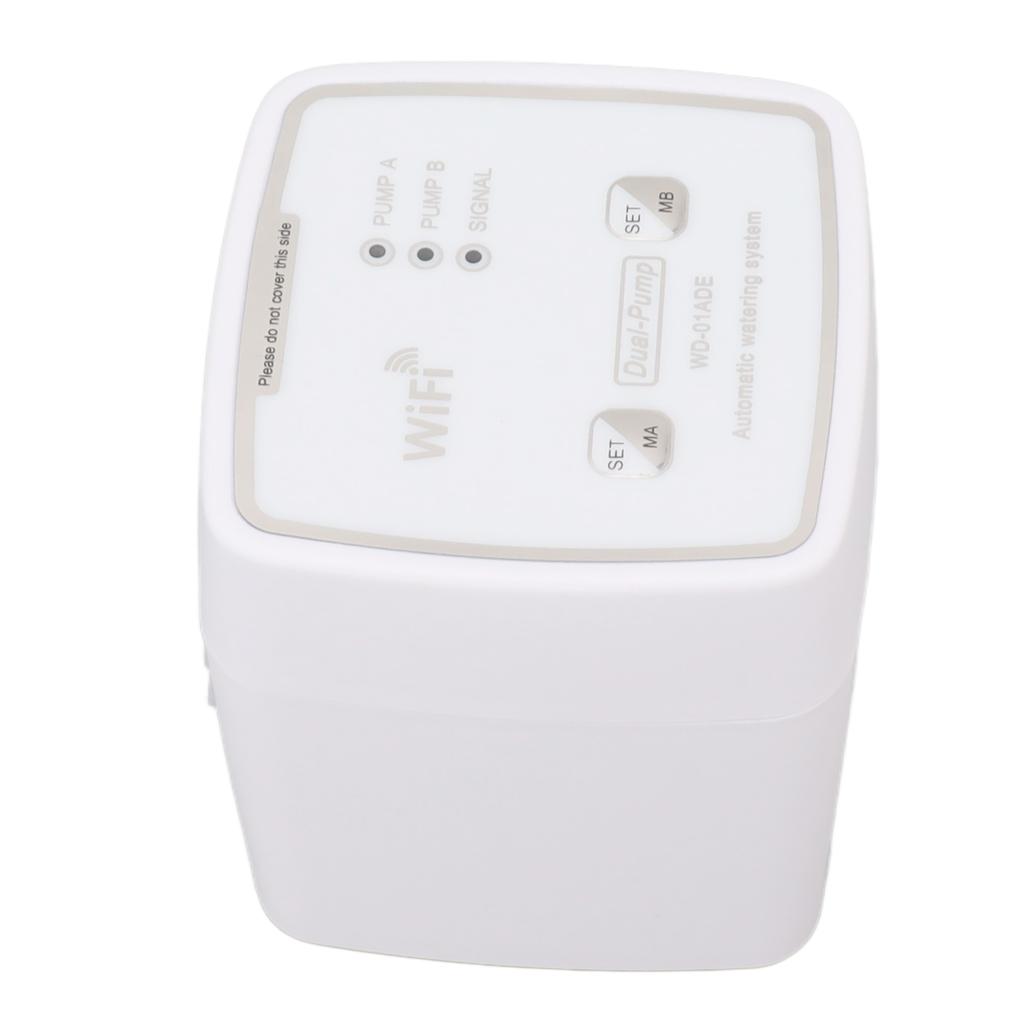 WiFi Drip Irrigation Kit Remote Control Dual Pump Automatic Watering System for 20 Potted Plants