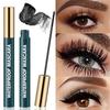 Mascara 4D, Nero, Waterproof, Ultra-Lungo, Volumizzante, Lunga Tenuta Anti-Macchia, Perfetto per Festival e Occasioni Speciali