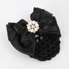 Damen Perlen Blume Band Haarnetz Hochsteckfrisur Haarnetz