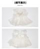 Girls' Dress, Summer New Style, High-end and Western-style, Children's White Birthday Dress, Princess Dress