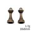 Christmas Decorations Charms For Necklace Friendship Puzzle Game Card Tarot Charms Pendant Home Garden Male Pendant