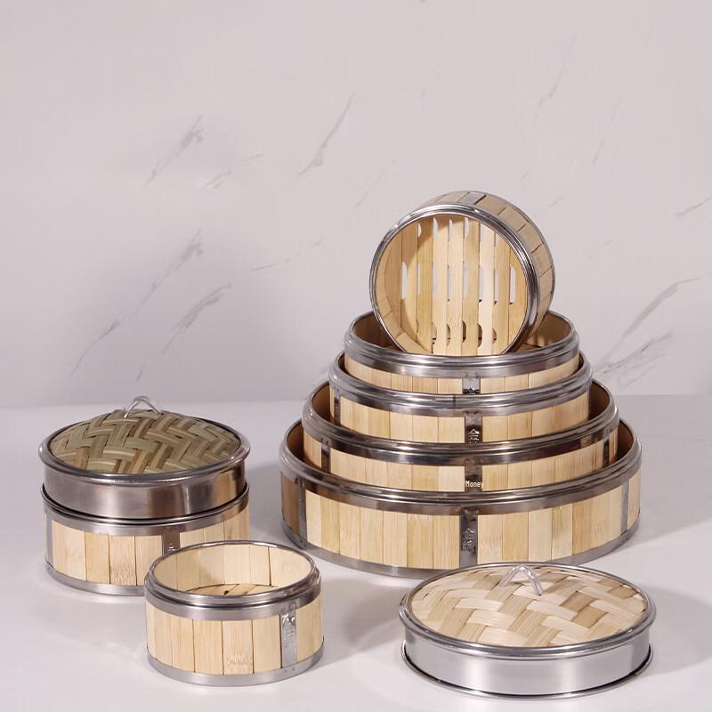 Traditional Bamboo Steamer Basket