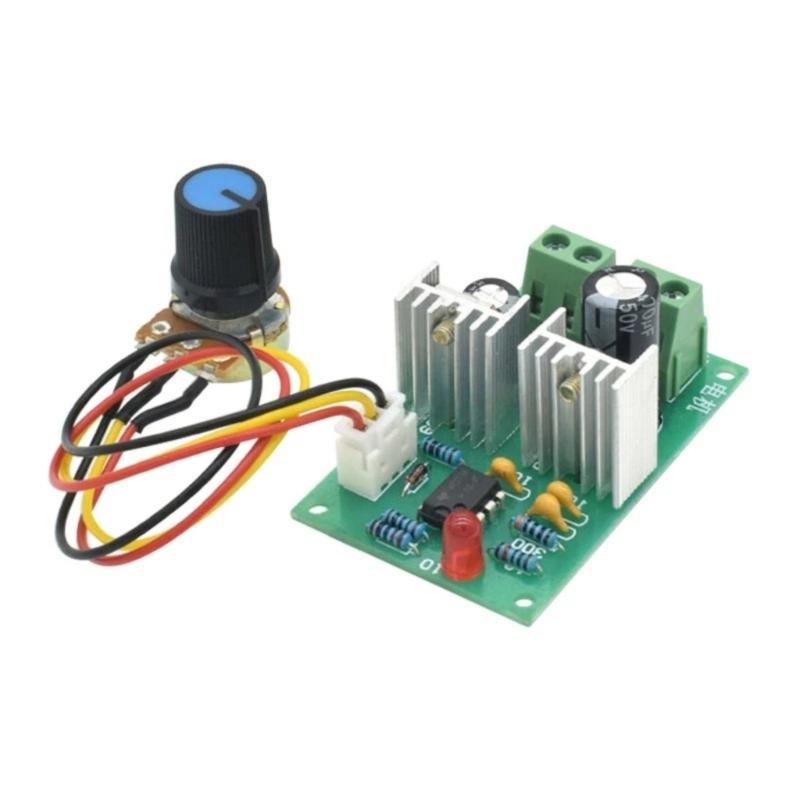 Kompakter PWM-Drehzahlregler 3A Motor Treiber Modul Einstellbare 0 Bis 100 Drehzahlregelung DC12V-36V Eingang für Geräte