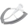 Frusta a bordo flessibile per accessori mixer Kitchen Aid, Ciotole per planetaria 6 Quarts con sollevamento ciotola, Accessori frusta a bordo piatto 6 QT