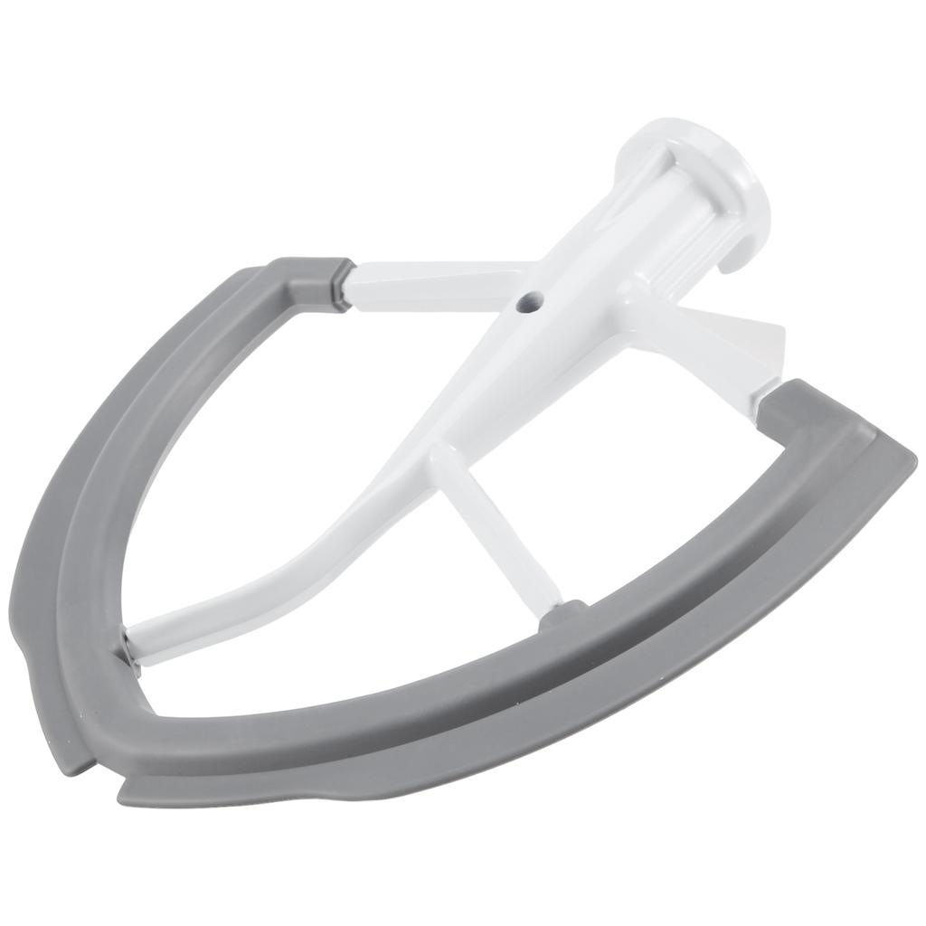 Frusta a bordo flessibile per accessori mixer Kitchen Aid, Ciotole per planetaria 6 Quarts con sollevamento ciotola, Accessori frusta a bordo piatto 6 QT