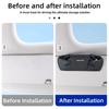 GLC GLB Car Sun Visor Glasses Box Sunglasses Card Ticket Holder Case  For Mercedes Benz AMG A C E Class W201 W210 W108 W204 W20