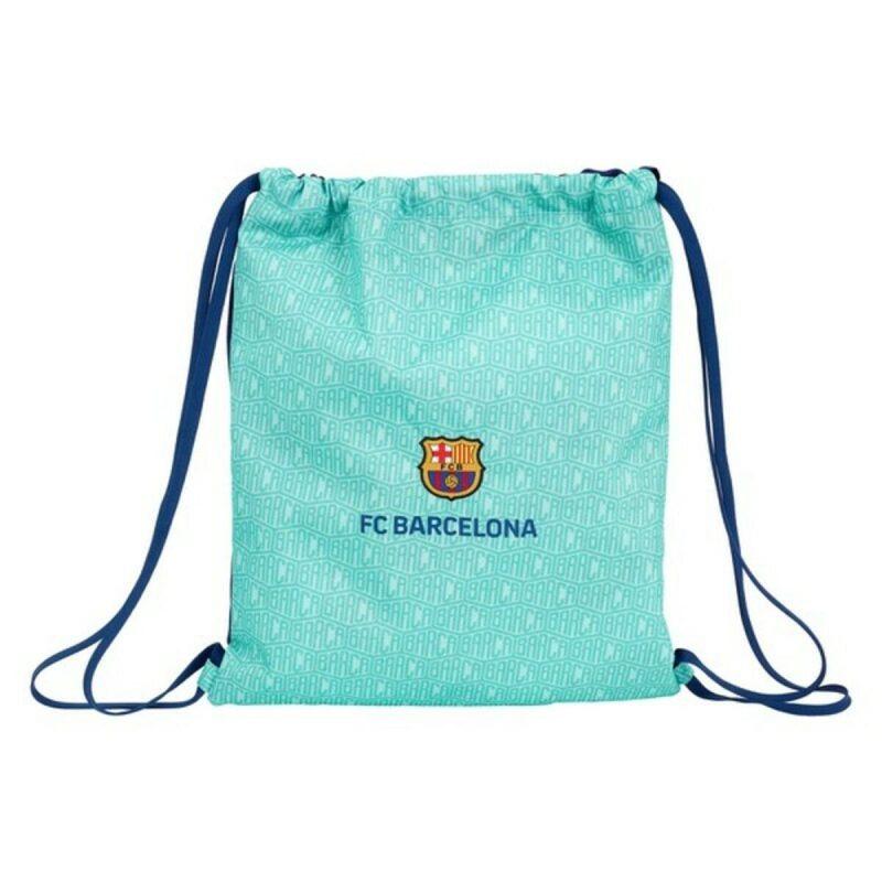FC. Barcelona-FC Backpack Bag with Strings. Barcelona Turquoise