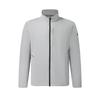 FILA Golf Series Simple Classic Sports Casual Golf Versatile Comfortable Textured Woven Jacket Men jackets Moon-Eclipse-Gray A11M625716FGY