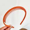 Acrylic Teeth Matte Hair Hoop Korean Style Non-slip Hairband Hair Band   Make Up