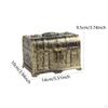 Treasure Chest Box for Kids Adventurous with Lock Pirate Halloween