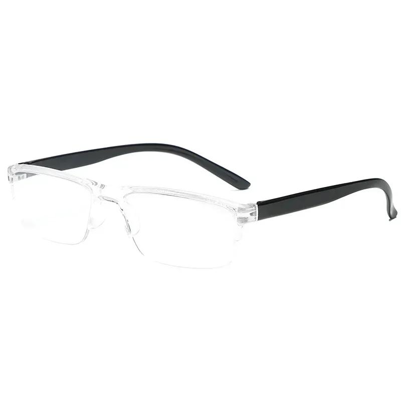 Retro Quadratische Lesebrille Altersweitsichtbrille Tragbar Ultraleicht Altersweitsichtbrille Unisex Augenbrille mit +1.0 bis +4.0