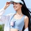 Rotating Clip Cooling Fan Rechargeable Adjustable Speed Car Fan Portable Personal Air Conditioner for Car Desk Travel