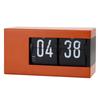 AM PM Indicator Automatic Page Turning Clock 12 Hour Format LED Flip Clock  Office Desk