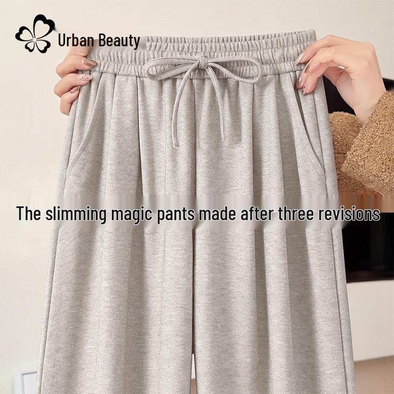 

Women s High-Waist Straight Wide-Leg Pants 2XL
