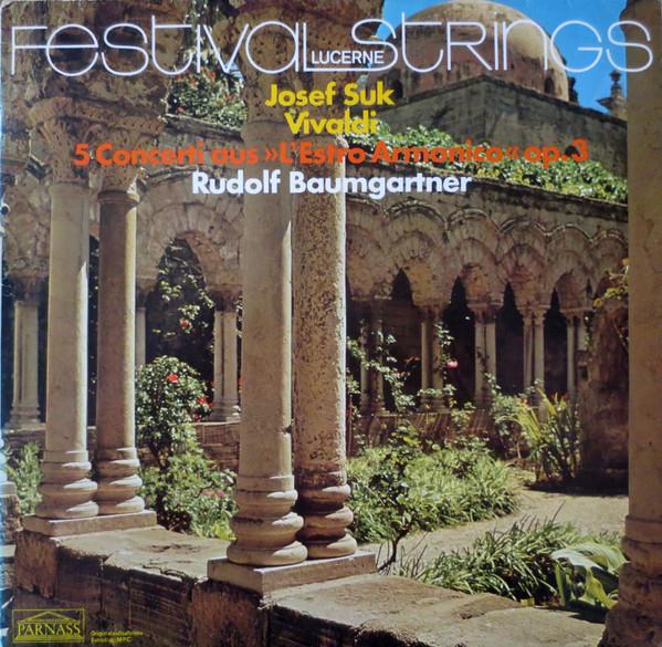 

LP Record ANTONIO VIVALDI FESTIVAL STRINGS 5 Concertos from Lestro Armonico 658807 Parnass 1976 Germany Classical Used