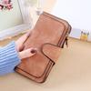 Women Long Wallet Large Capacity Wallet with Zipper Pocket 16 Card Slots ID Window Faux Leather Travel Clutch Wallet for Cash Management