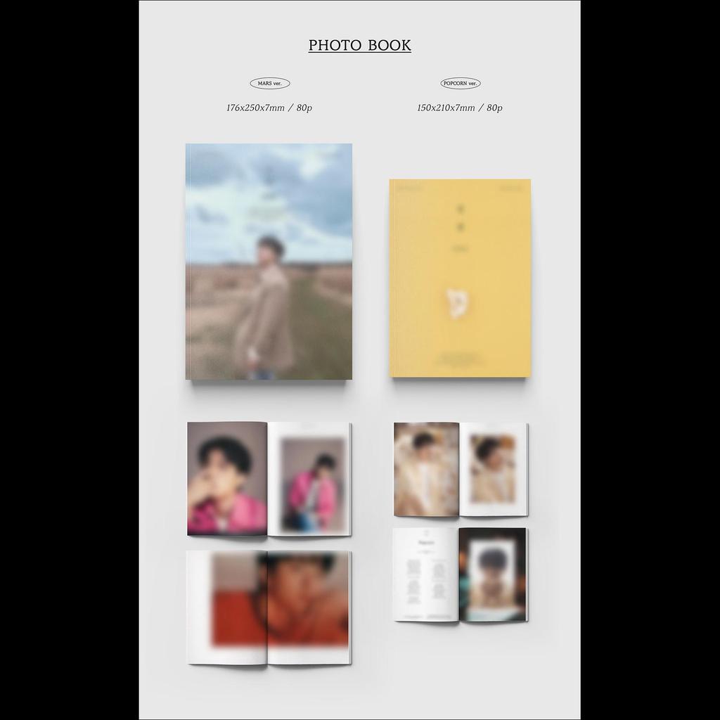 D.O.(EXO) - BLOSSOM 3rd Mini Album (Mars Ver. / Popcorn Ver.)
