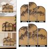 Mini Screen Decoration Decor Business Gift Landscape Divider Desk Ornament Desktop Statue for