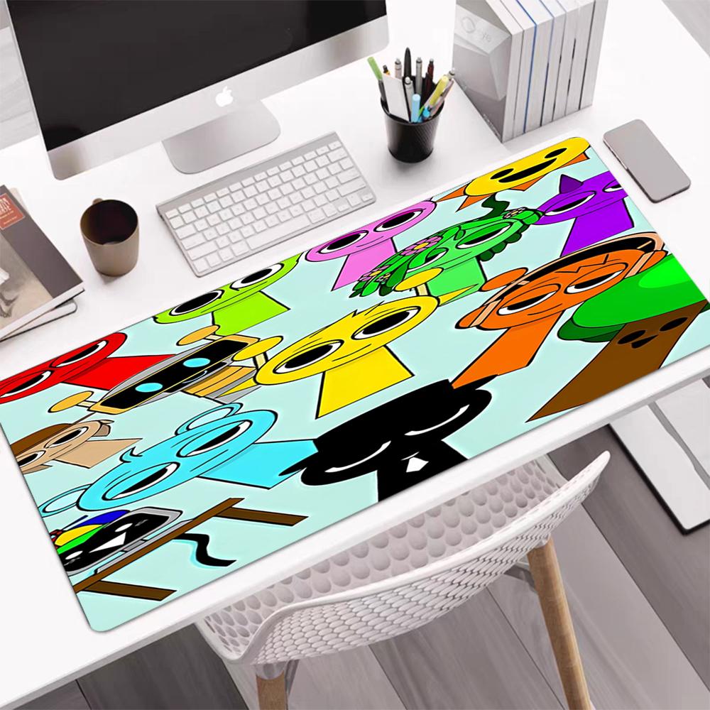 Sprunki Theme Mouse Pad, Non Slip Rubber Base, Multifunctional Office & Home Decor, Perfect for Workspace Personalization.