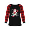 Girls Long Sleeve Christmas Day T Shirts Kids Fall Tops Crewneck Basic Tees 5-14Y