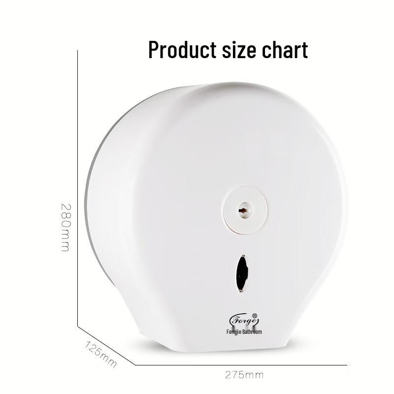Wall-Mounted Large Roll Toilet Paper Holder